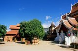 Wat Chet Lin is said to have been the coronation place of King Mekut Sutthiwong [King Mae Ku, the 17th monarch of the Mangrai Dynasty (1263–1578), who ruled North Thailand from 1551 to 1564, the last six years of his reign as a vassal of the Burman King Bayinnaung of Taungoo].<br/><br/>

Chiang Mai (meaning "new city"), sometimes written as "Chiengmai" or "Chiangmai", is the largest and most culturally significant city in northern Thailand. King Mengrai founded the city of Chiang Mai in 1296, and it succeeded Chiang Rai as capital of the Lanna kingdom. 